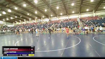 106 lbs Quarterfinal - Ryder Armitage, Hawaii vs Aiden Bastian, Utah