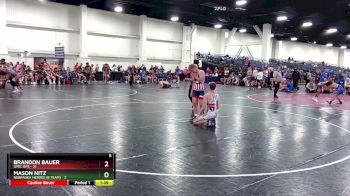 138 lbs Round 2 (8 Team) - Brandon Bauer, Spec Ops vs Mason Nitz, Nebraska Heroes (B Team)