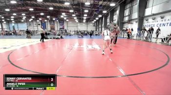 80 lbs Rd# 5- 3:45pm Friday Final Pool - Sonny Cervantes, Cali Red vs Angelo Pifer, PA Silver