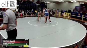 190 lbs. Cons. Round 3 - Natalie Hollis, Lindbergh vs Peyton Holland, Francis Howell Central