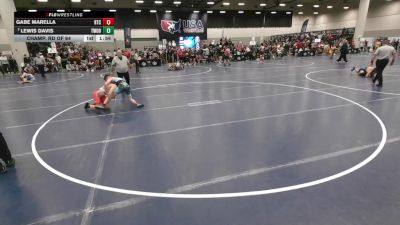 126 lbs Champ. Rd Of 64 - Gabe Marella, Relentless Training Center vs Lewis Davis, Threestyle Wrestling Of Oklahoma