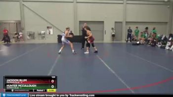 120 lbs Placement Matches (8 Team) - Jackson Blum, Michigan Blue vs Hunter McCullough, Georgia Blue