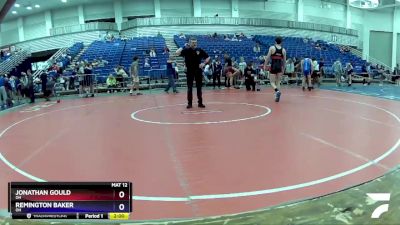 160 lbs Cons. Round 1 - Jonathan Gould, OH vs Remington Baker, OH