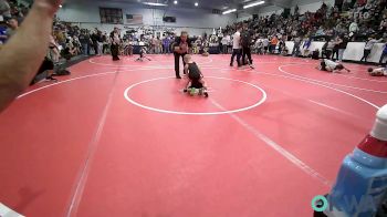 40 lbs Quarterfinal - Daxton Maggard, Claremore Wrestling Club vs Bryer Williams, Locust Grove Youth Wrestling
