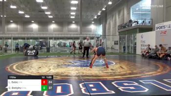 170 lbs Final - Louka Babic, Ohio Titan Red vs Derek Badgley, Cyclones -MI