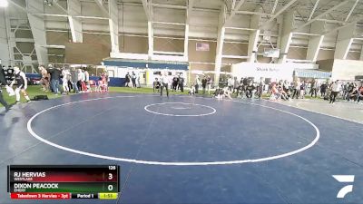 126 lbs Cons. Round 4 - Dixon Peacock, Emery vs RJ Hervias, Westlake