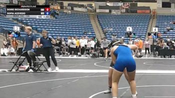 138 lbs Quarterfinal - Dorie Richardson, Central Methodist University vs Sofia Acevedo, Murray State
