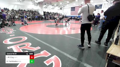 145 lbs Consi Of 16 #1 - Max Eng, Tottenville-PSAL vs Rustamjon Farkhodov, New Utrecht-PSAL