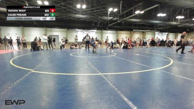 86-92 lbs Consolation - Takoda Wolf, Dickson vs Caleb Frease, Crutchmer Wrestling