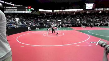 85 lbs Champ. Round 1 - Jaxsen Deanda, EWO3 vs Mark Wurster, BEASTA