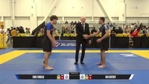 Roi Shtoff vs Eric Fridlis 2025 World IBJJF Jiu-Jitsu No-Gi Championship