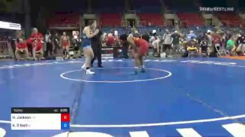 152 lbs Round Of 64 - Hannah Jackson, Kansas vs Kiersten O'Neill, Indiana