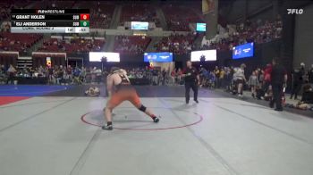 220 lbs Cons. Round 3 - Grant Holen, Big Game Wrestling Club MT vs Eli Anderson, Moses Lake Wrestling Club