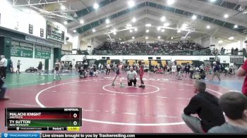 105 lbs Semifinal - Malachi Knight, Sawtooth vs Ty Sutton, New Plymouth