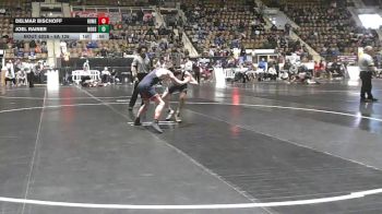6A 126 lbs Cons. Round 1 - Joel Rainer, Northridge High School vs Delmar Bischoff, Homewood Hs
