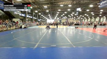 160 lbs Rr Rnd 1 - Blake Jones, Team Shutt Emperor Penguin vs Cole Zyglewicz, Hammer Wrestling Club