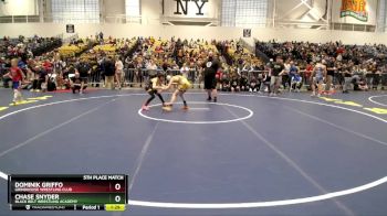 87 lbs 5th Place Match - Dominik Griffo, Grindhouse Wrestling Club vs Chase Snyder, Black Belt Wrestling Academy