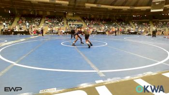90 lbs 3rd Place - Anterryo Banner, HURRICANE WRESTLING ACADEMY vs Kade Cole, Coweta Tiger Wrestling