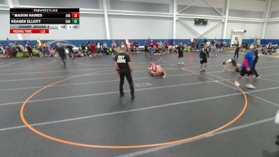 126 lbs Champ. Round 4 - Keagen Elliott, Unattached vs Mason Haines, Unattached