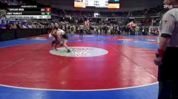 6-7A 126 3rd Place Match - Taylor Reid, Central vs Amy Hurley, Pell City