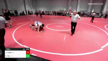 170 lbs Consi Of 16 #2 - Joziah Lopez, Jag Way WC vs Kala Pai, Fcahi