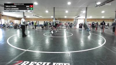 118 lbs Final - Bella Young, Muncy vs Layla Lehmeier, Pittsburgh