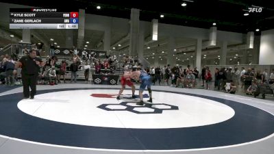 80 lbs Quarters - Kyle Scott, Pennsylvania vs Zane Gerlach, Avalanche Wrestling Association