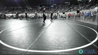 96 lbs Round Of 16 - Hunter Jackson, Locust Grove Youth Wrestling vs Wheston Moudy, Division Bell Wrestling