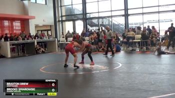 B-23 lbs Semifinal - Brooks Smiarowski, Marion Wolves vs Braxton Drew, Unattached