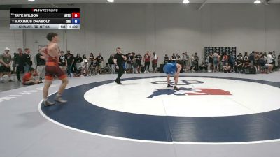 79 kg Champ. Rd Of 64 - Taye Wilson, Arkansas Regional Training Center vs Maximus Dhabolt, Sebolt Wrestling Academy