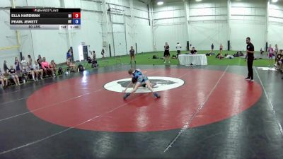 80 lbs Ella Hardman, Michigan vs Pearl Jewett, New York