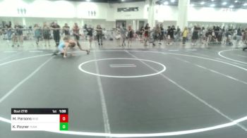 95 lbs Round Of 16 - Masao Parsons, Reign WC vs Kaden Poyner, Team Grand Valley Elite