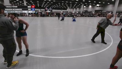 115 lbs Cons. Rd Of 32 - Dalila Tovar, Victory Wrestling-Central WA vs Addison McGinness, Storm RTC