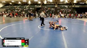 157 lbs Semifinal - Gavin Montgomery, Northeast Oklahoma vs Joseph Jeter, Unattached