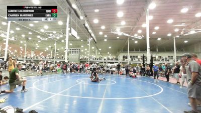 115 lbs Rr Rnd 5 - Jamen Haliburton, Team Eagles - HSAm vs Camren Martinez, Emmaus - HSAm