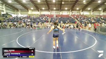 120 lbs Placement (4 Team) - MIKA YOFFEE, Nevada 1 vs Aleena Navarrete, Utah 1