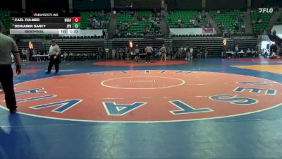 1A-4A 126 Semifinal - Cael Fulmer, Weaver vs Benjamin Santy, St. John Paul II