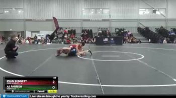 138 lbs Placement Matches (16 Team) - Ryan Bennett, Ohio Scarlet vs AJ Parrish, Nebraska