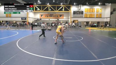 165Red lbs Final - Eric Shindel, Hofstra vs Josh Palmucci, Franklin & Marshall