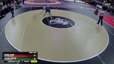 Champ. Round 1 - Jesse Eads, Elkhorn South vs Ryder Kruse, Lincoln East