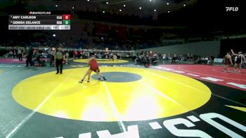 6A/5A Girls 105 5th Place Match - Gemma DeLance, Redmond Girls vs Amy Carlson, Clackamas Girls