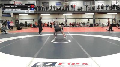 138Yellow lbs Rr Rnd 1 - Maddy Keeler, Putnam vs Harbour Makenzie, Shenendehowa
