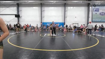 50 lbs Rr Rnd 4 - Isla Silva, PA West Black - W vs Alina Walton, Ohio Goons - W