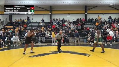 285 lbs Quarterfinal - Randale Kelly, Iowa City, West vs Frenson Wichep, Mason City