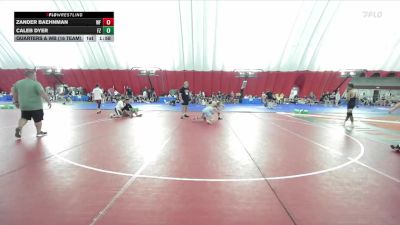106 lbs Quarters & Wb (16 Team) - Caleb Dyer, FZ Wrestling Club A vs Zander Baehnman, Weyauwega-Fremont