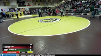 120 lbs Semifinal - Billy Townson, Poway vs Leo Maestas, Clovis West