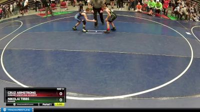 70 lbs 1st Place Match - Cruz Armstrong, Sublime Wrestling Academy vs Nikolai Tibbs, Ravage