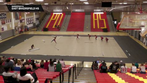 East Bakersfield HS "Bakersfield CA" at 2026 WGI Guard Palm Desert Regional+