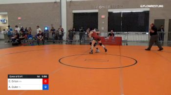 49 kg Consi Of 8 #1 - Cora Orton, Team Washington vs Abbygale Duke, Team Pennsylvania