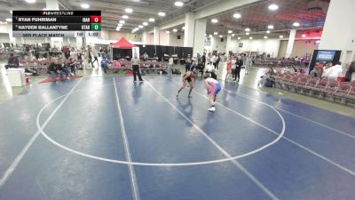 126 lbs 3rd Place Match - Ryan Fuhriman, Idaho vs Hayden Ballantyne, Utah